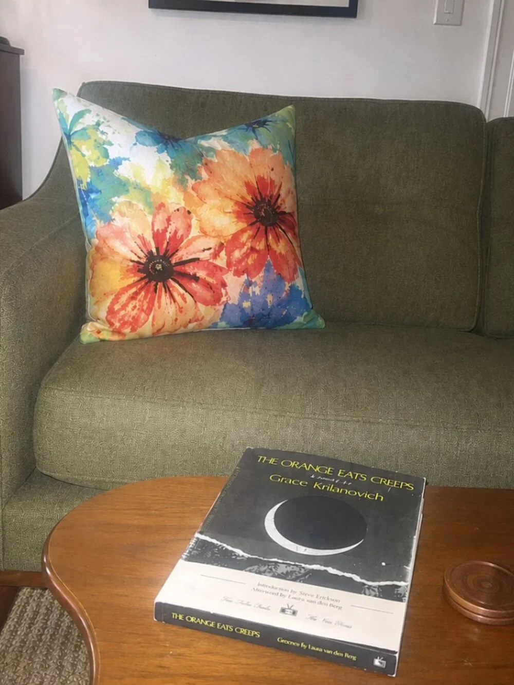 Peruvian Dandelion Linen Pillow Cover, 17